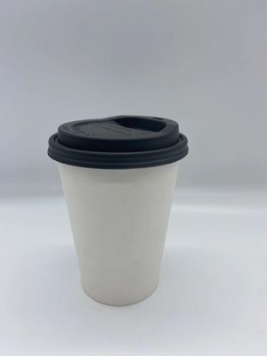 recipiente descartável do café dos copos de papel da camada do revestimento do PE 12oz único
