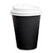 Óleo customizável que impermeabiliza copos de café descartáveis imprimindo do Kraft do cliente 22oz