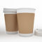 Copo de papel dobro descartável do café da parede dos copos biodegradáveis feitos sob encomenda do papel de embalagem de 6oz 8oz 9oz 12oz 16oz