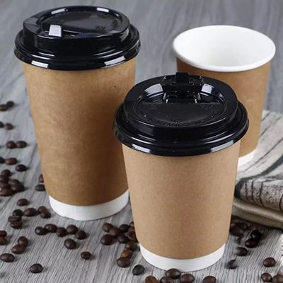 Personalizado leve embora a parede dobro descartável 380ml dos copos de papel do café quente