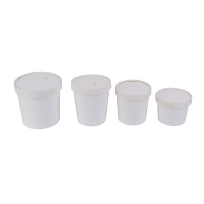 Copo 8-32oz de Disposable Paper Soup do fabricante do produto comestível com tampas de papel