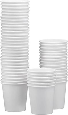 O copo de papel descartável da única bebida quente da parede imprimiu 12oz biodegradável