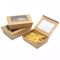 O PE revestiu bacias amigáveis do papel de embalagem de Eco 20oz de 2 dobras a caixa do fast food que leva embora a caixa de embalagem do papel da cookie do sushi da salada
