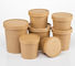 Bacia descartável biodegradável afastada Compostable amigável do copo da sopa do papel de embalagem do PLA de Eco 8oz 12oz 16oz 26oz 32oz