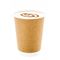 Material de embalagem feito sob encomenda descartável afastado de Eco da característica da cor de Logo Printed Disposable Customized Style do copo de papel do café